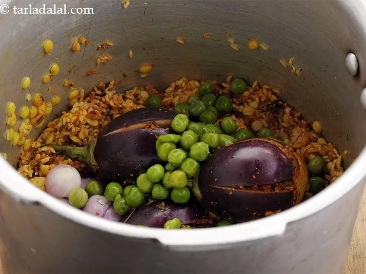 Step 34 – Add green peas. We have used frozen green peas. You can make use of fresh …