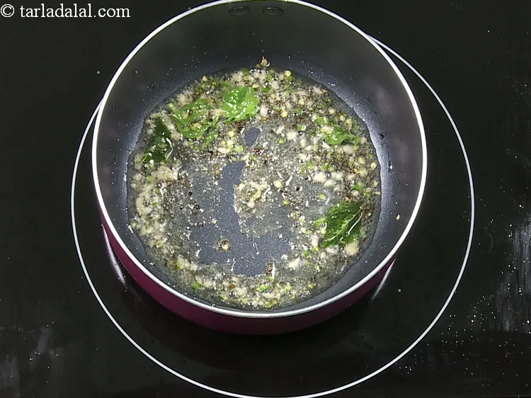 Step 15 – Saut&eacute; on a medium flame for 30 seconds.