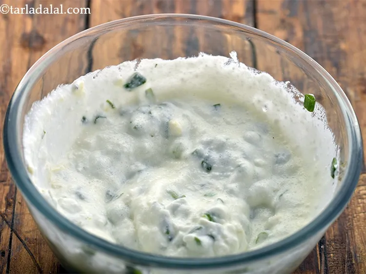 Step 28 – Mix well and our dressing for <strong>falafel</strong> is ready.