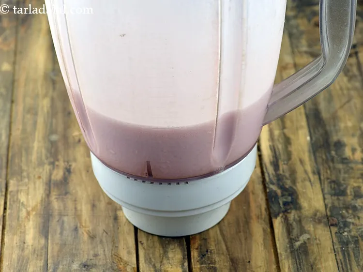 Step 22 – Blend till smooth.