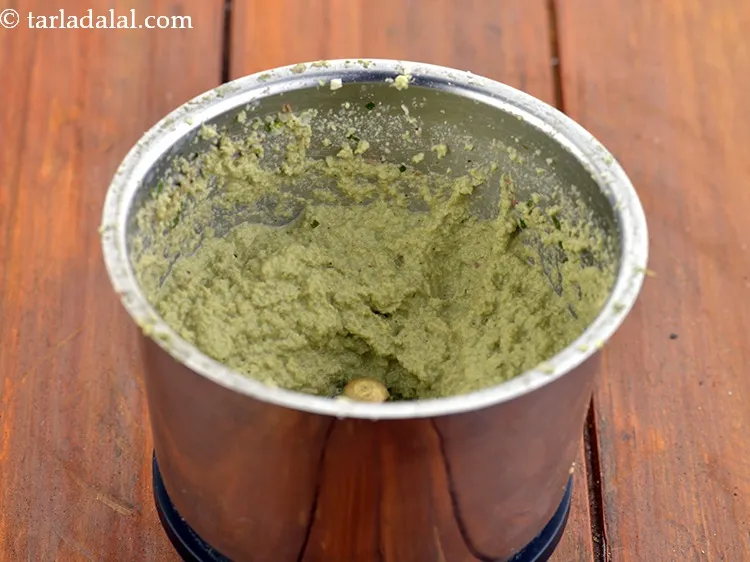 Step 26 – The smooth paste is ready after blending. Keep aside.