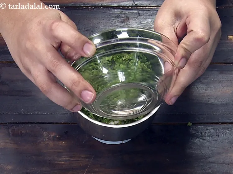 Step 24 – Add approx. 4 tbsp of water.