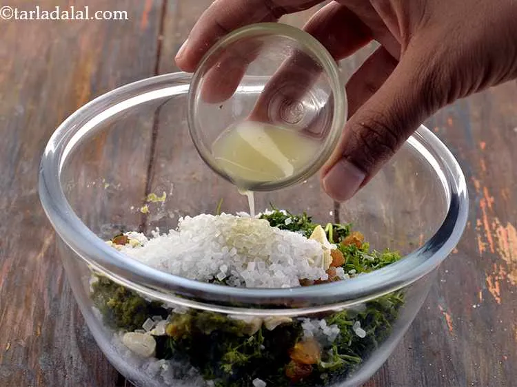 Step 9 – Add the desired lemon juice for the desired tanginess.