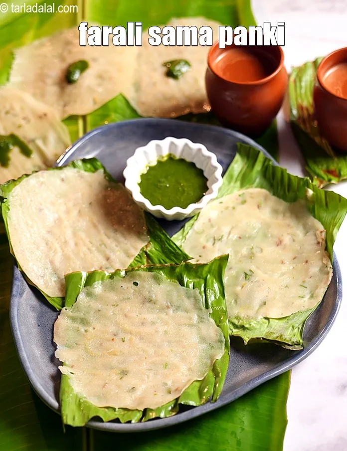 Step 27 – <meta charset="UTF-8" /> Serve&nbsp;<meta charset="UTF-8" /><strong>sama panki | farali sama panki | rajgira,&nbsp;arrowroot, sama panki …