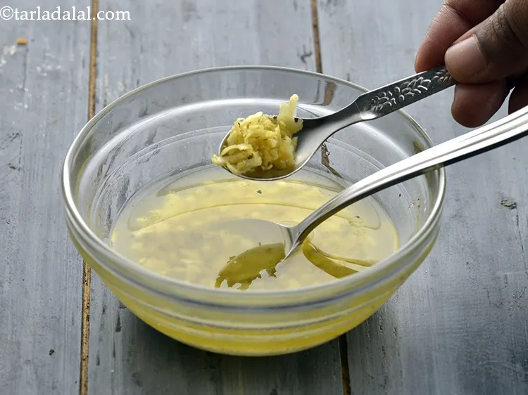Step 13 – Add lemon zest.