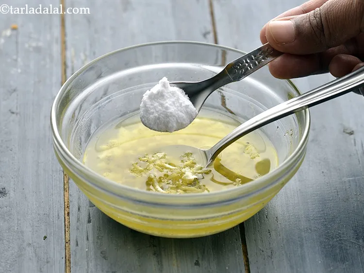Step 14 – Add powdered sugar.