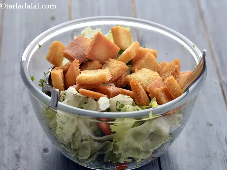 Step 25 – Finally add the pita bread pieces.