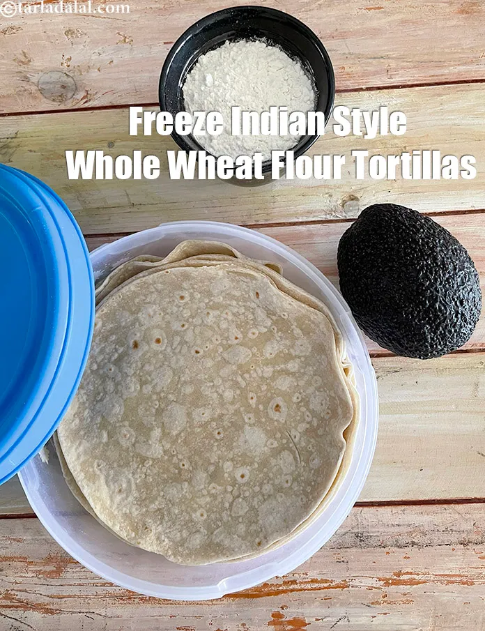 Step 26 – This recipe makes use of only 6 flour tortillas. The remaining tortillas can be packed …