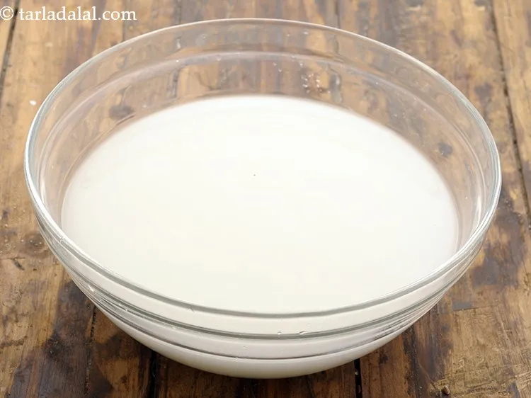 Step 4 – Add 1&frac14; cups of water.