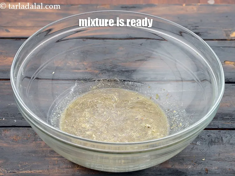 Step 12 – The herb mixture for <strong>cheese and herb potato fries recipe | herb and cheese oven …