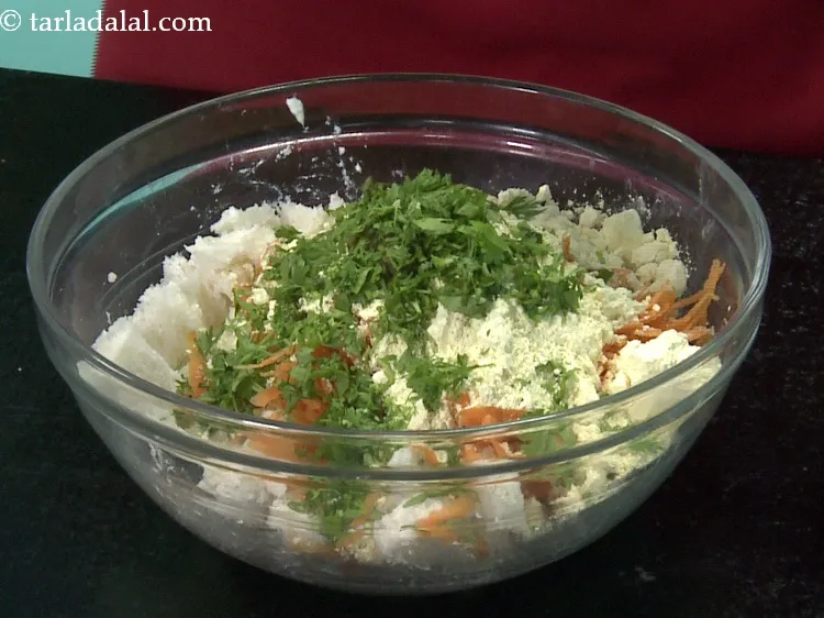 Step 12 – Add 2 tbsp&nbsp;<a href="https://www.tarladalal.com/glossary-chopped-coriander-783i">chopped coriander (dhania)</a>.