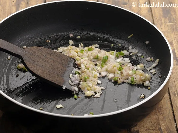 Step 20 – Saut&eacute; on a medium flame for a few more seconds.