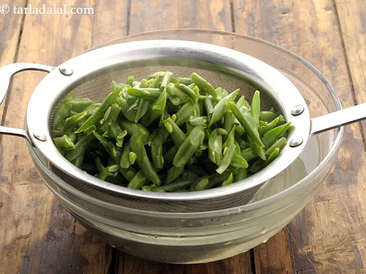 Step 8 – Strain it using as trainer. Keep aside.