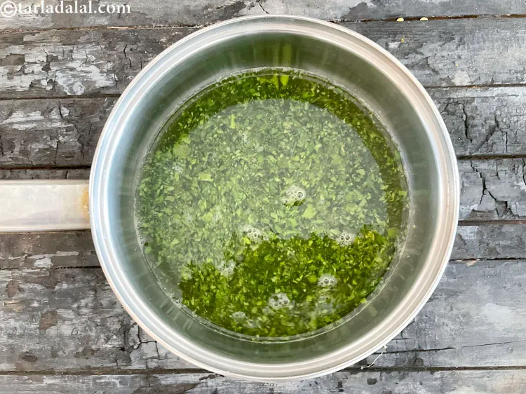 Step 12 – Add 1&frac12; cups of water.