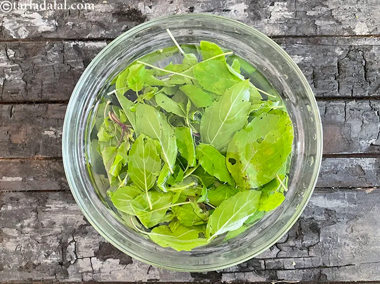 Step 5 – Wash the leaves in clean water. All the small particles of dirt will settle at …