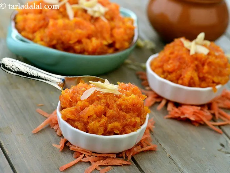 Step 23 – You can serve&nbsp;<strong>gajar ka halwa with khoya | Punjabi carrot halwa | &nbsp;authentic&nbsp;gajar ka halwa …
