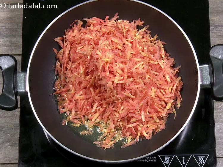 Step 14 – Add the carrots.