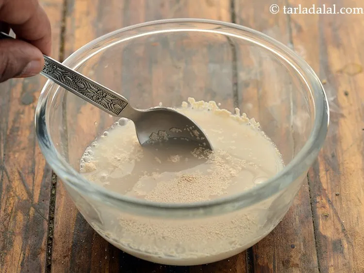 Step 5 – Mix well. Cover with a lid and keep aside for 10 minutes.