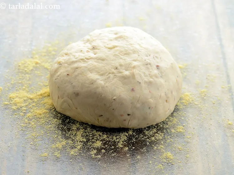 Step 26 – Place the risen dough over it.