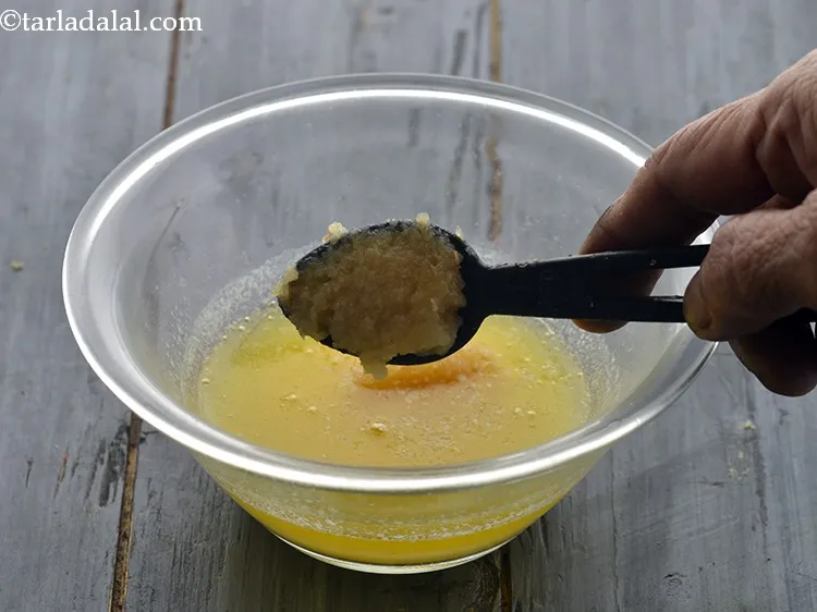 Step 6 – Add the prepared garlic paste. If you like it more garlicky, then add more garlic. …