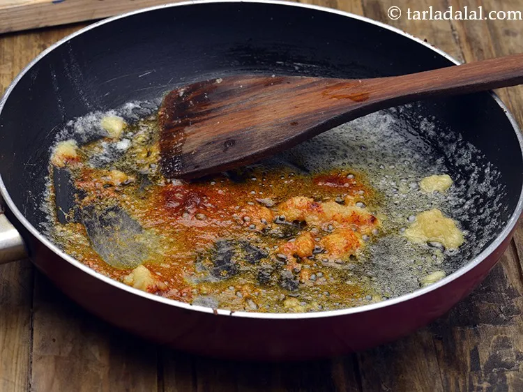Step 11 – Saut&eacute; on a medium flame for 30 seconds.
