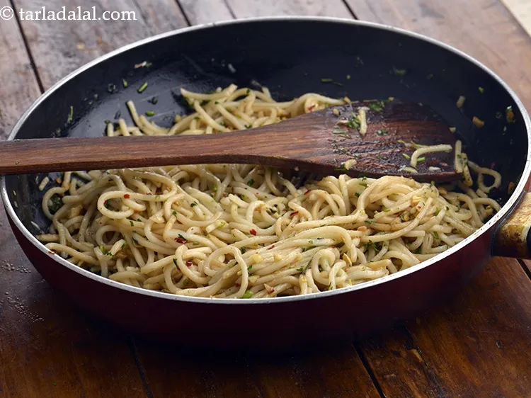 Step 22 – Toss gently.