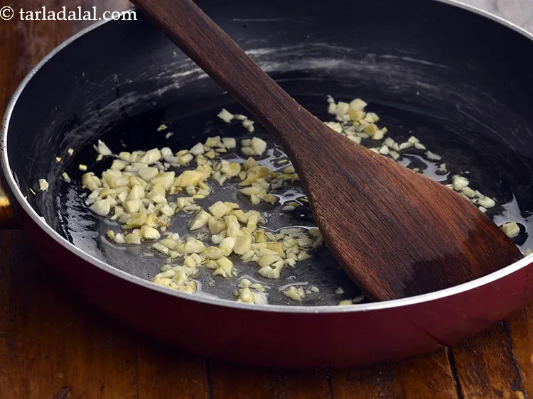 Step 15 – Saut&eacute; on a medium flame for 30 seconds.