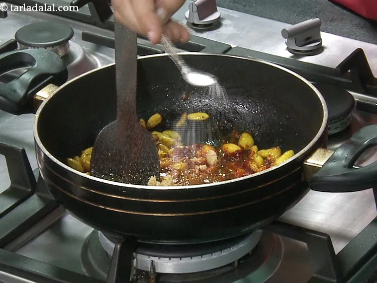 Step 14 – Add salt, mix well and cook on a slow flame for another 2 to 3 …