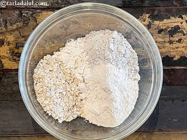 Step 8 – <meta charset="UTF-8" /> Further add 1/4 cup&nbsp;<a href="glossary-quick-cooking-rolled-oats-rolled-oats-547i">quick cooking rolled oats</a>.&nbsp;<a href="https://www.tarladalal.com/recipes-using-quick-cooking-rolled-oats-547">Oats</a>&nbsp;are a great source …