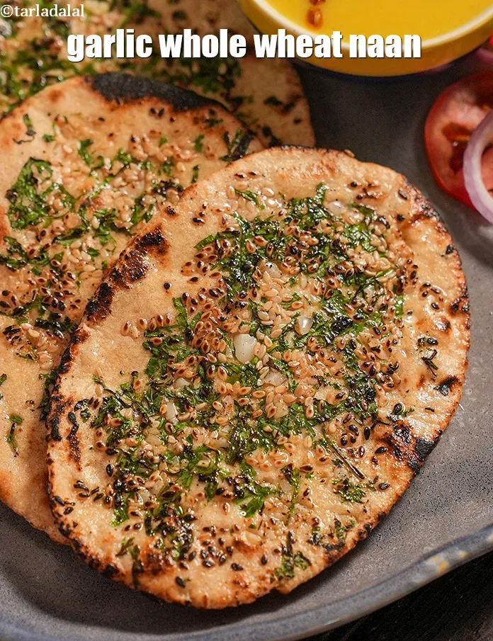स्टेप 42 – <strong>होल व्हीट नान की रेसिपी&nbsp;|&nbsp;तवे पर साबुत गेहूं नान&nbsp;|&nbsp;इंस्टेंट सूखा …