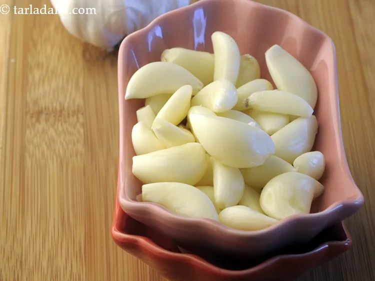 Step 12 – To peel garlic easily, place the garlic pods in the microwave, and heat on HIGH …
