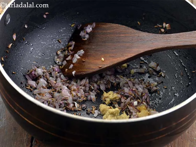 Step 14 – Add ginger garlic paste and cook for 1 minute. You can eaily make the <a …