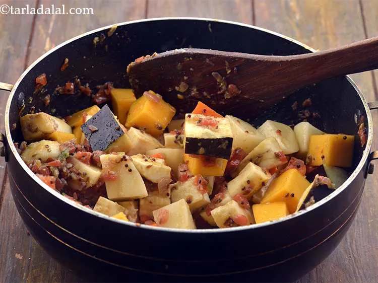 Step 17 – Now, add the all the vegetables together and give it a stir. You can also …