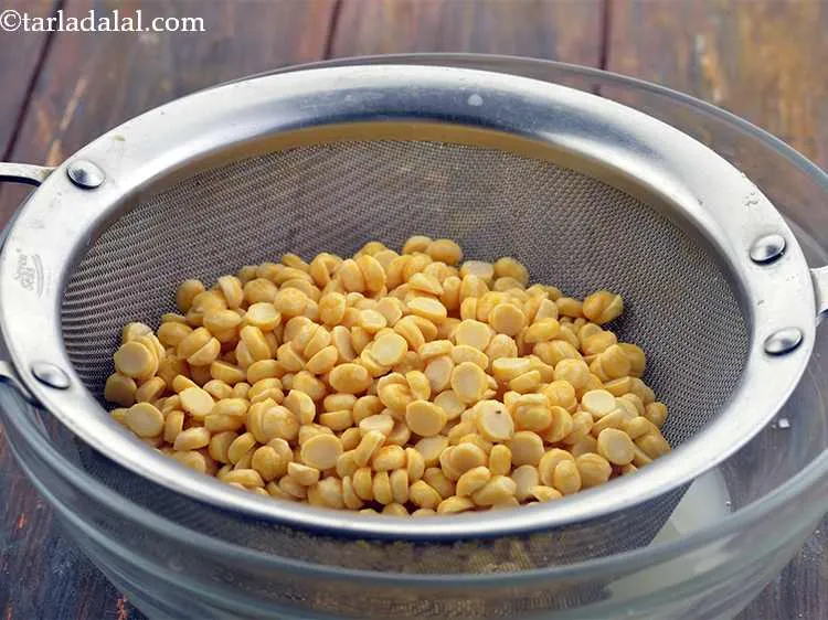 Step 7 – Drain the water and pressure cook it for 2-3 whistles.