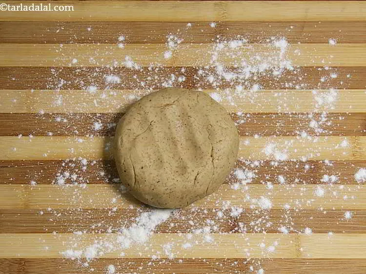 Step 9 – Remove the dough from the fridge and place the dough on a flat, dry surface …