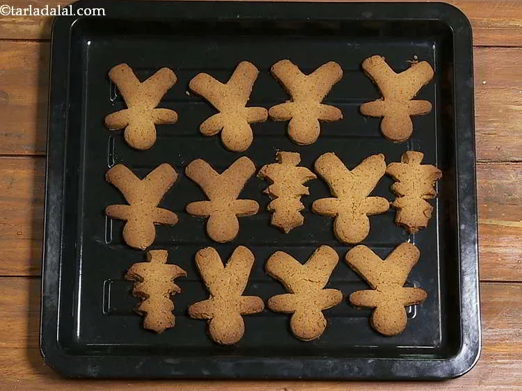 Step 19 – Place all the cookies, on a clean dry surface.