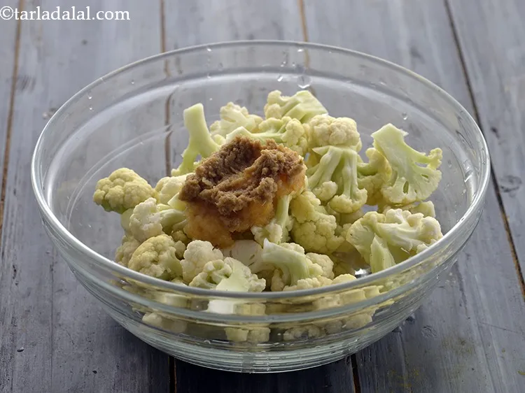 Step 10 – Add the ginger-garlic paste.