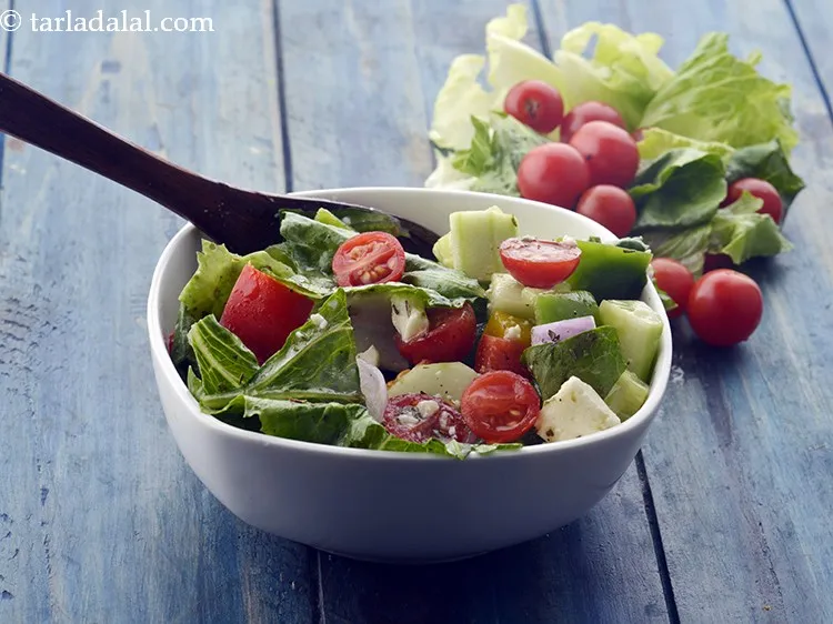 स्टेप 17 – <strong>ग्रीक सलाद</strong> को | <strong>ग्रीक सलाद बनाने का आसान तरिका …