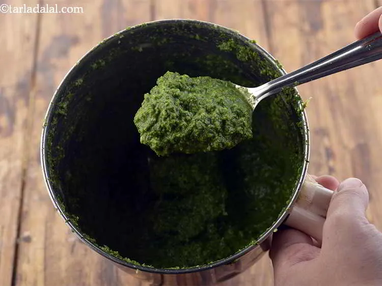 Step 15 – Blend into a smooth paste.