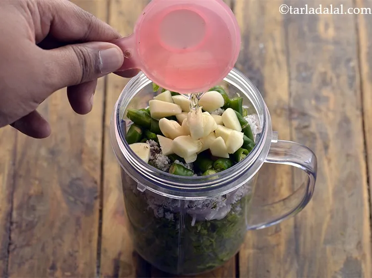 Step 11 – Add approx. 5 tbsp water