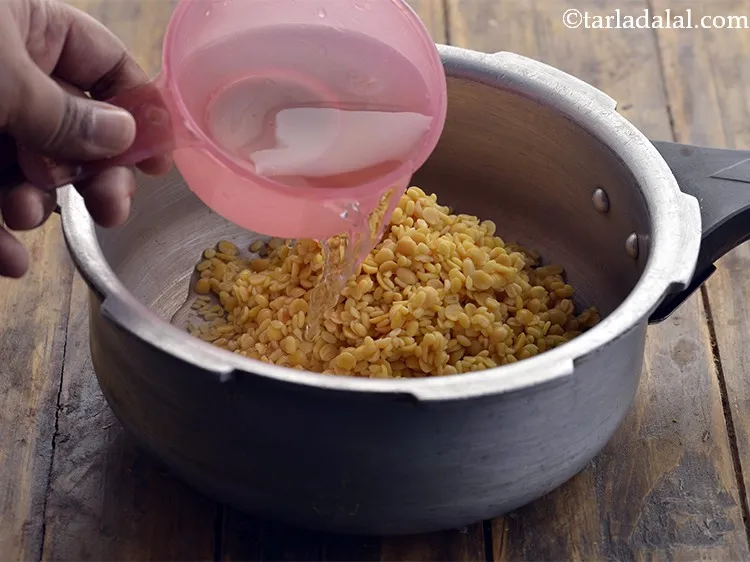 Step 20 – Add 1 cup of water.