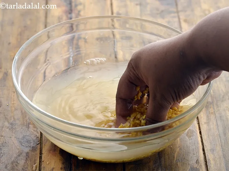 Step 15 – Clean and wash the toovar and arhar dal. You can use a combination of other …