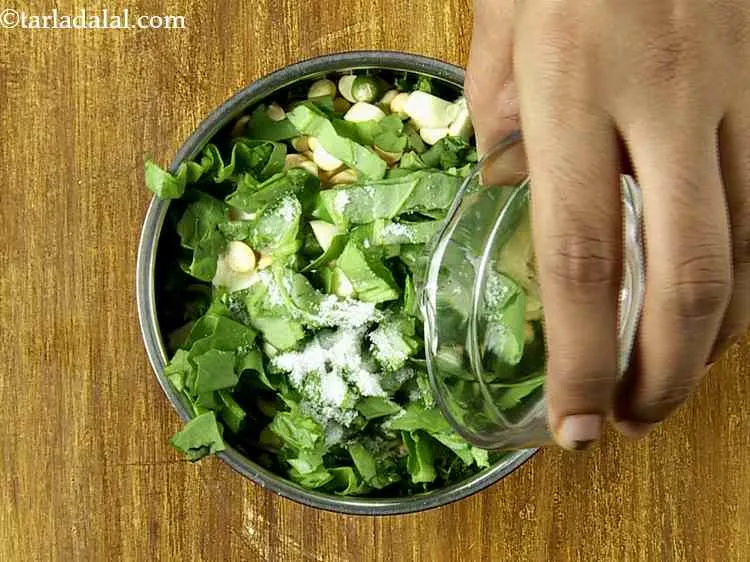 Step 13 – Add around 2 tbsp of water in a mixer. If you want a more watery&nbsp;<strong>coriander …