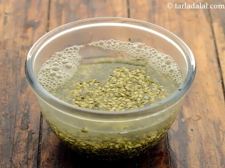 Step 3 – Pour hot water over it.