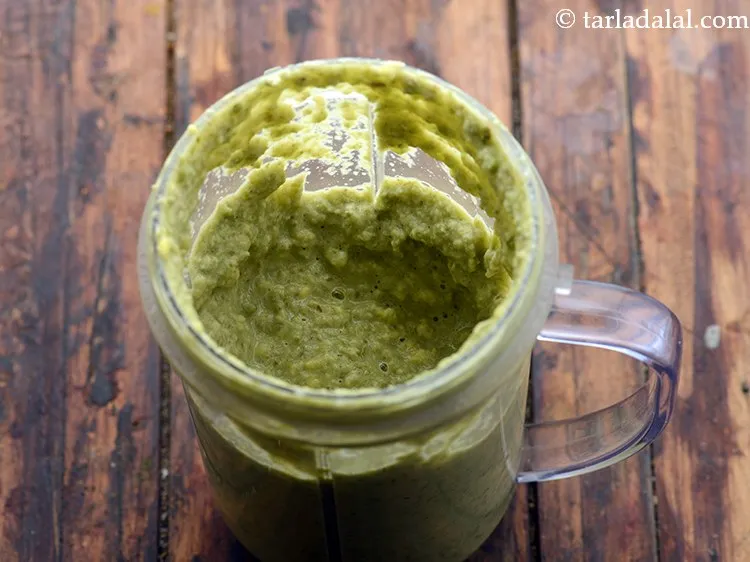 Step 9 – Blend well till smooth.