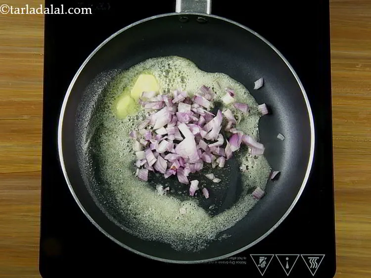 Step 3 – Add the onions.