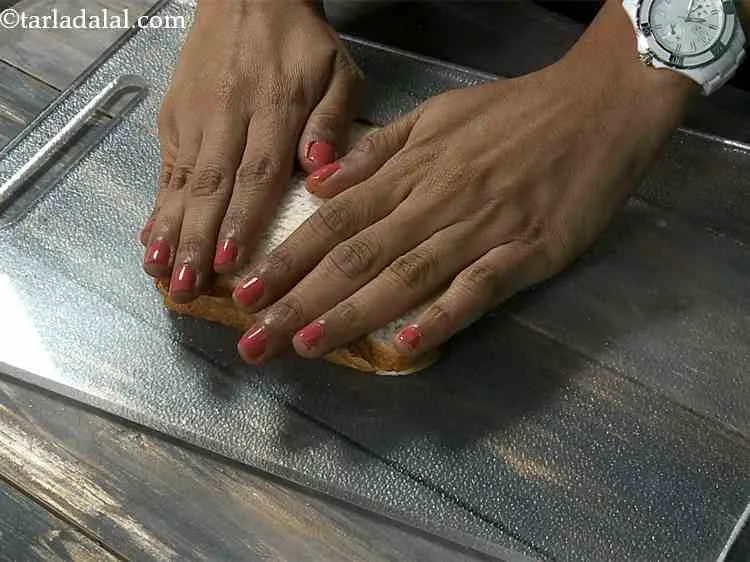 Step 10 – Press it lightly.