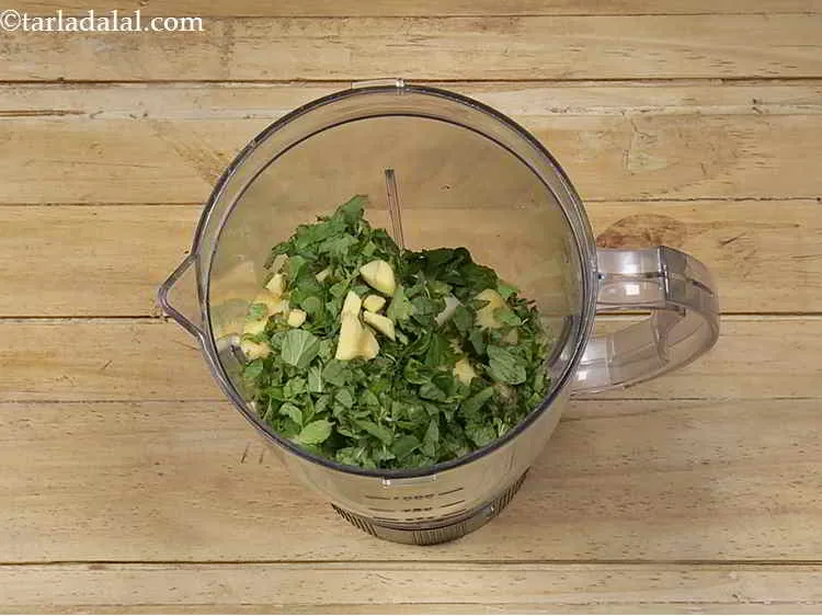 Step 12 – Add &frac12; tsp of ginger.