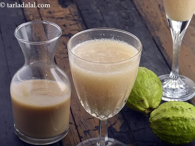 Step 15 – Serve g<strong>uava mojito recipe | virgin guava mojito | guava mojito mocktail | tropical guava …