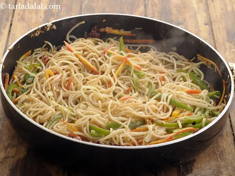 Step 17 – Toss&nbsp;<b><span style="font-size: 12pt; font-family: Cambria;">hakka noodles | Indo Chinese hakka noodles |vegetable hakka noodles| Indian …